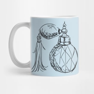 Crystal Perfume Bottle Illustration Mug